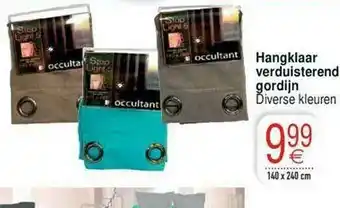 Cora Hangklaar Verduisterend Gordijn aanbieding