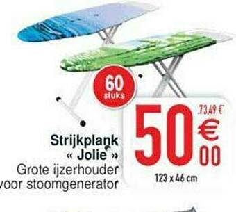Strijkplank «jolie»