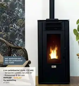 GAMMA Livn pelletkachel ulvik aanbieding