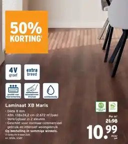 GAMMA Laminaat XB Maris aanbieding