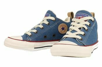 Converse Sneaker Hoog Jongens Maat 27/35 Ollie Mid - Blauw promotie bij  Berca Shoes