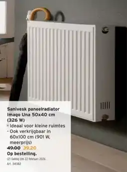 GAMMA Sanivesk paneelradiator imago una aanbieding