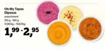 Spar Oh My Tapas Dipsaus aanbieding