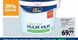 GAMMA Levis muurverf aanbieding