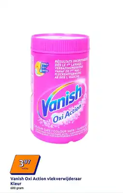 Action Vanish oxi action vlekverwijderaar kleur aanbieding
