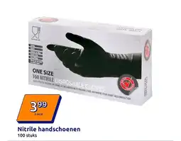 Action Nitrile handschoenen aanbieding
