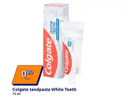 Action Colgate tandpasta white teeth aanbieding
