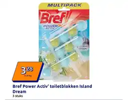 Action Bref power activ toiletblokken island dream aanbieding