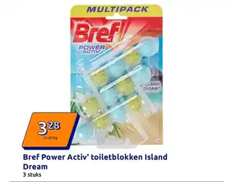 Bref power activ toiletblokken island dream