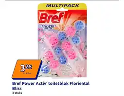 Action Bref power activ toiletblok floriental bliss aanbieding