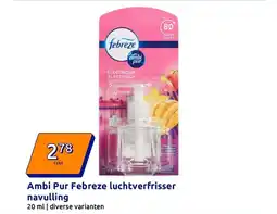Action Ambi pur febreze luchtverfrisser navulling aanbieding