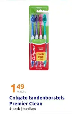 Action Colgate tandenborstels Premier Clean aanbieding