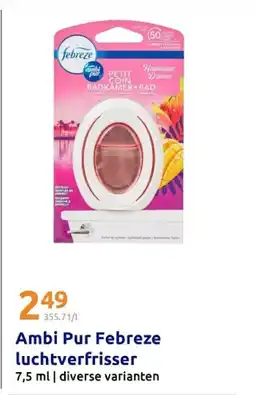 Action Ambi Pur Febreze luchtverfrisser aanbieding
