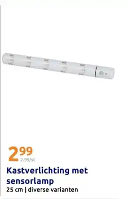 Action Kastverlichting met sensorlamp aanbieding