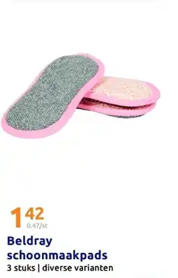 Action Beldray schoonmaakpads aanbieding