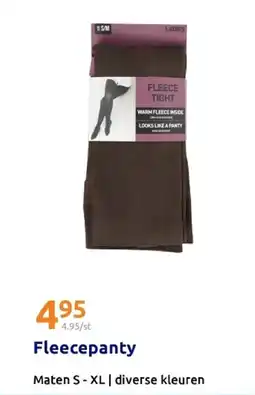 Action Fleecepanty aanbieding