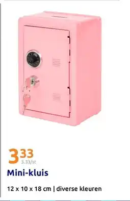 Action Mini-kluis aanbieding