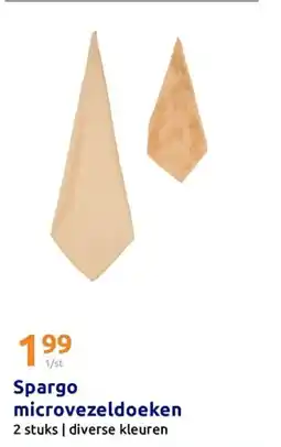 Action Spargo microvezeldoeken aanbieding