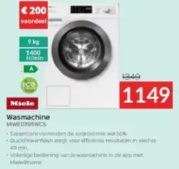 Selexion Miele Wasmachine MIWED395WCS aanbieding
