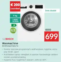 Selexion Bosch Wasmachine BOWGG244ZLFG aanbieding