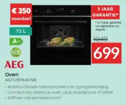 Selexion AEG Oven AGTU5PB401SB aanbieding