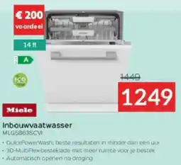 Selexion Miele Inbouwvaatwasser MLG5863SCV aanbieding