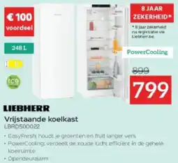 Selexion Liebherr Vrijstaande koelkast LBRD500022 aanbieding