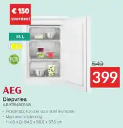 Selexion AEG Diepvries AEATB48DIAW aanbieding