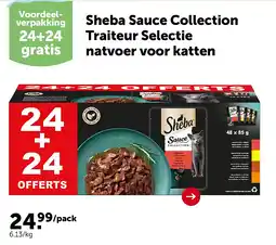 AVEVE Sheba Sauce Collection Traiteur Selectie natvoer voor katten aanbieding