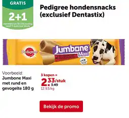 AVEVE Jumbone Maxi met rund en gevogelte 180 g aanbieding