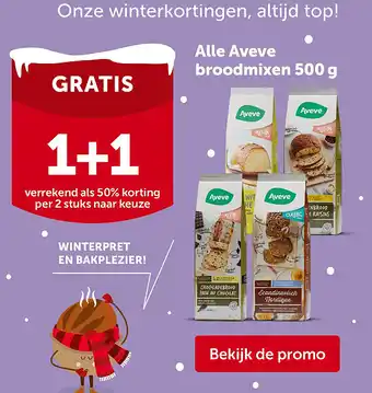 Alle Aveve broodmixen 500g