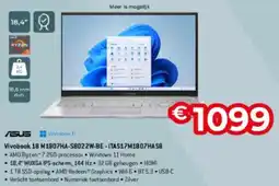Exellent Asus Vivobook 18 M1807HA-S8022W-BE-ITAS17M1807HAS8 aanbieding