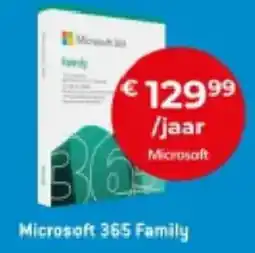 Exellent Microsoft 365 Family aanbieding