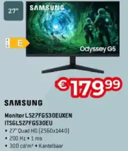 Exellent Samsung Monitor LS27FG530EUXEN ITSGLS27FG530EU aanbieding