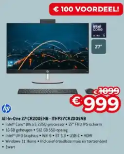 Exellent hp All-In-One 27-CR2005 NB - ITHP27CR2005NB aanbieding