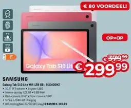 Exellent Samsung Galaxy Tab S10 Lite Wifi SUX400NZ aanbieding