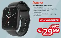 Exellent hama Smartwatch 4000 HAQ0178640 aanbieding