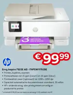 Exellent hp Envy Inspire 7920E A10 ITHPENVY79 20E aanbieding