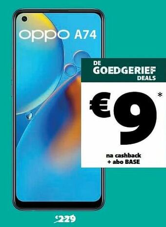 Base Oppo a74 aanbieding