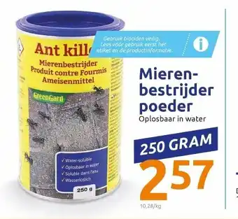 Mieren bestrijder poeder
