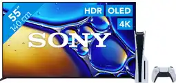 Coolblue Sony 55 Bravia 8 II 4K QD-OLED + PlayStation 5 Slim Disc Edition aanbieding