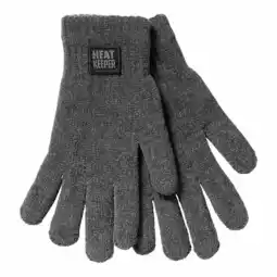 Decathlon Heatkeeper thermo handschoenen dames chenille antraciet aanbieding