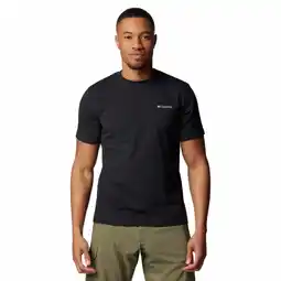 Decathlon T-shirt Columbia met vochtafvoerende technologie zwart aanbieding