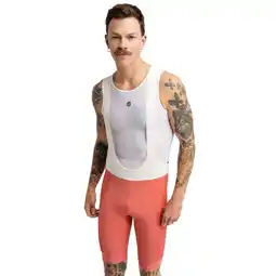 Decathlon Heren Fietsen gravel korte fietsbroek Rugged Tile Rood aanbieding