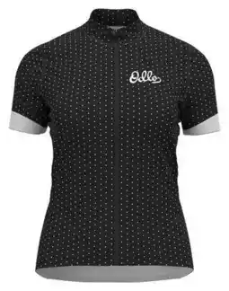 Decathlon Odlo Essential Women's Short Sleeve Jersey Black aanbieding