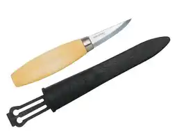 Decathlon MoraKniv Wood Carving Erik Frosts 120 - Carbon (GP) aanbieding