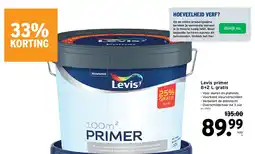GAMMA Levis primer 8+2 L gratis aanbieding