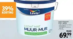 GAMMA Levis muurverf 8+2 L gratis aanbieding
