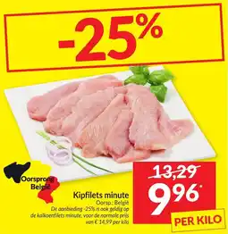 Intermarché Kipfilets minute aanbieding