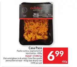 Intermarché Casa Paco aanbieding